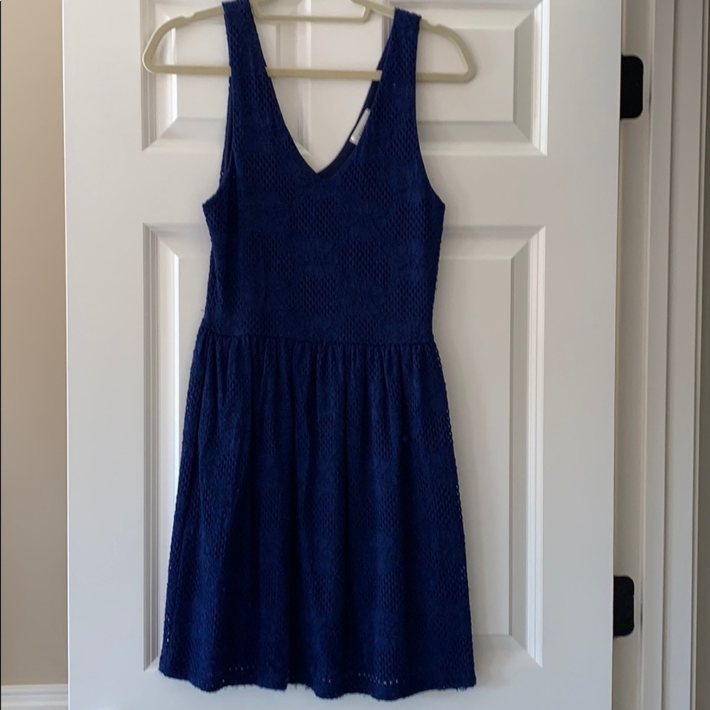 Everly Navy Blue Dress